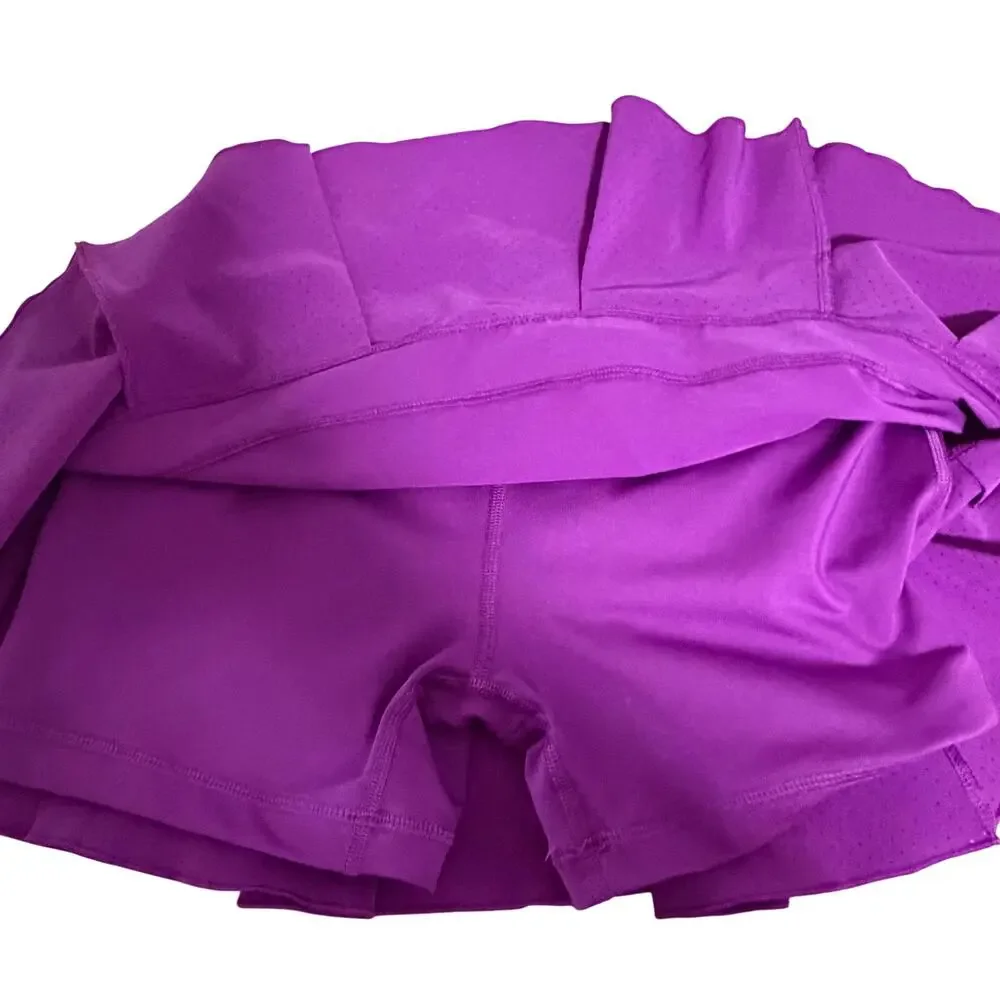 Nike purple tennis outfit purple singlet tank matching skirt skort cute sz S